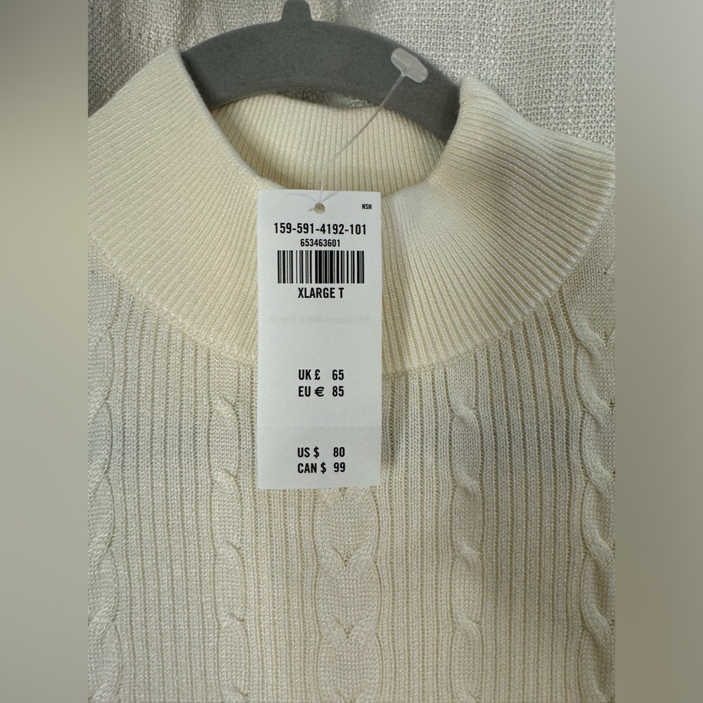 Abercrombie sweater dress, Size XL. New with tags
